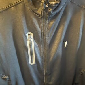 Golf windbreaker Men's Black Lightweight Jacket